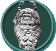 Logo: Head of the God Oceanus